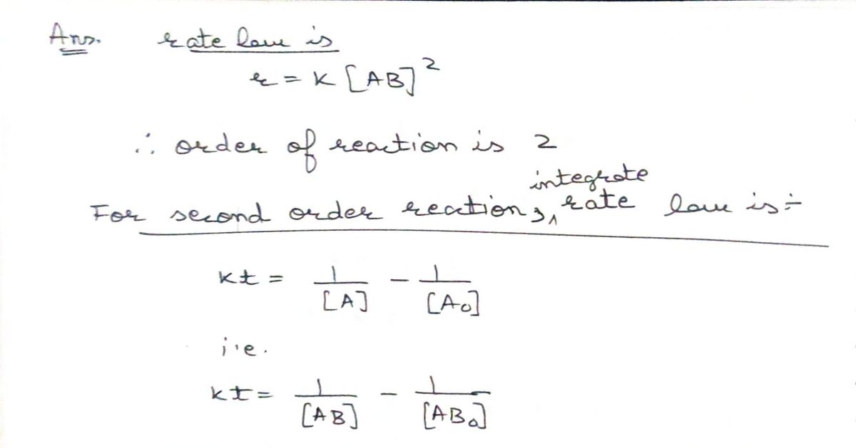 Chemistry homework question answer, step 1, image 1